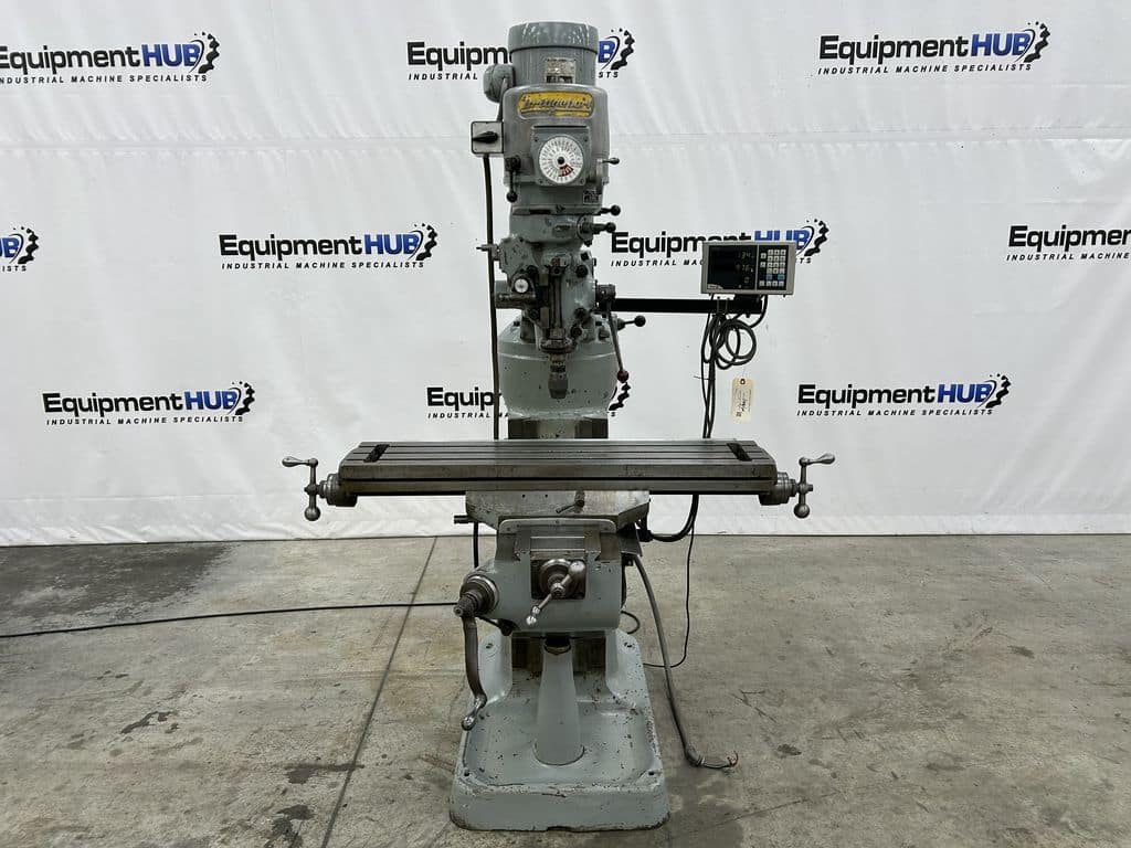 Bridgeport #Series-I, vertical milling machine, 9" x42" table, 1.5 HP, vari-speed, one shot lube - Image 1