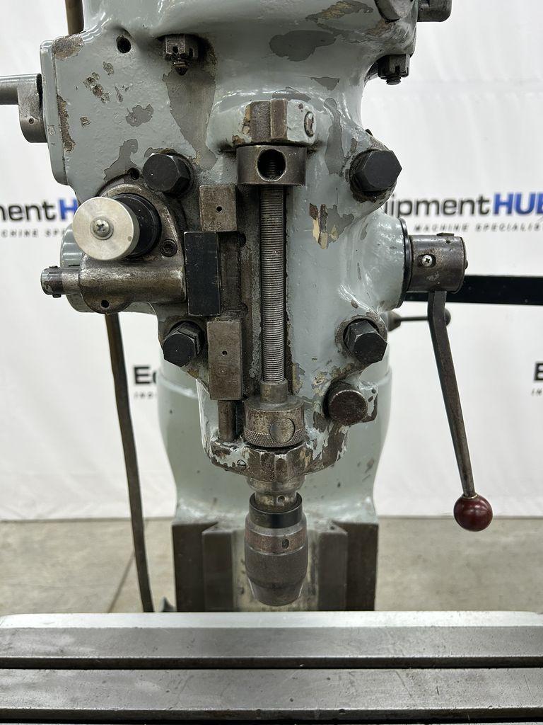 Bridgeport #Series-I, vertical milling machine, 9" x42" table, 1.5 HP, vari-speed, one shot lube - Image 10