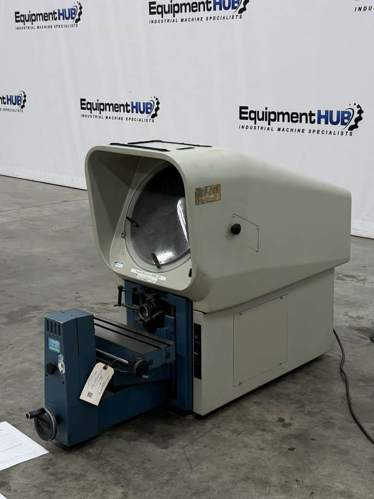 14" Deltronic #Image-Master-DH14-MPC, optical comparator, 5" x 15" table, fiber optic surface illumination - Image 2