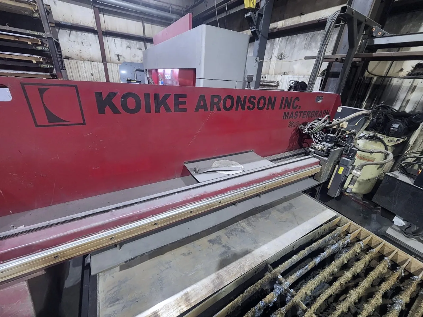 Koike #MasterGraph-Millennium, CNC plasma cutting system, 8' x 20', Alphatek Control, 2008 - Image 3
