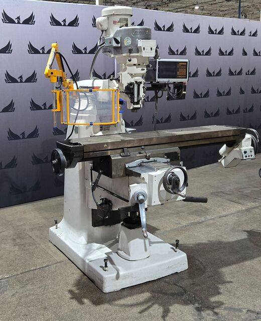 Bridgeport #Series-II, vertical knee milling machine, 2 HP, manual control with digital read out - Image 3