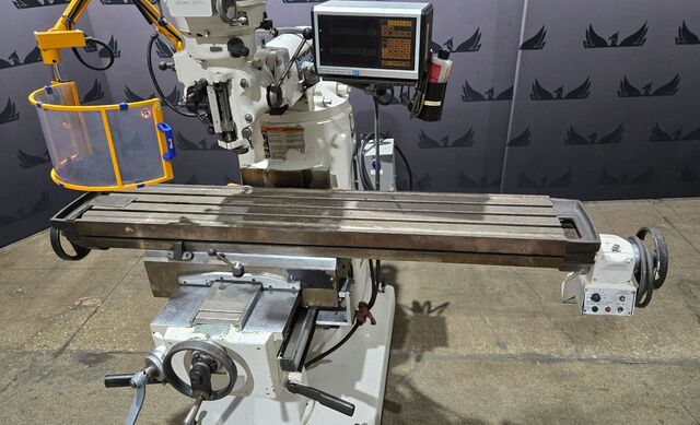 Bridgeport #Series-II, vertical knee milling machine, 2 HP, manual control with digital read out - Image 9