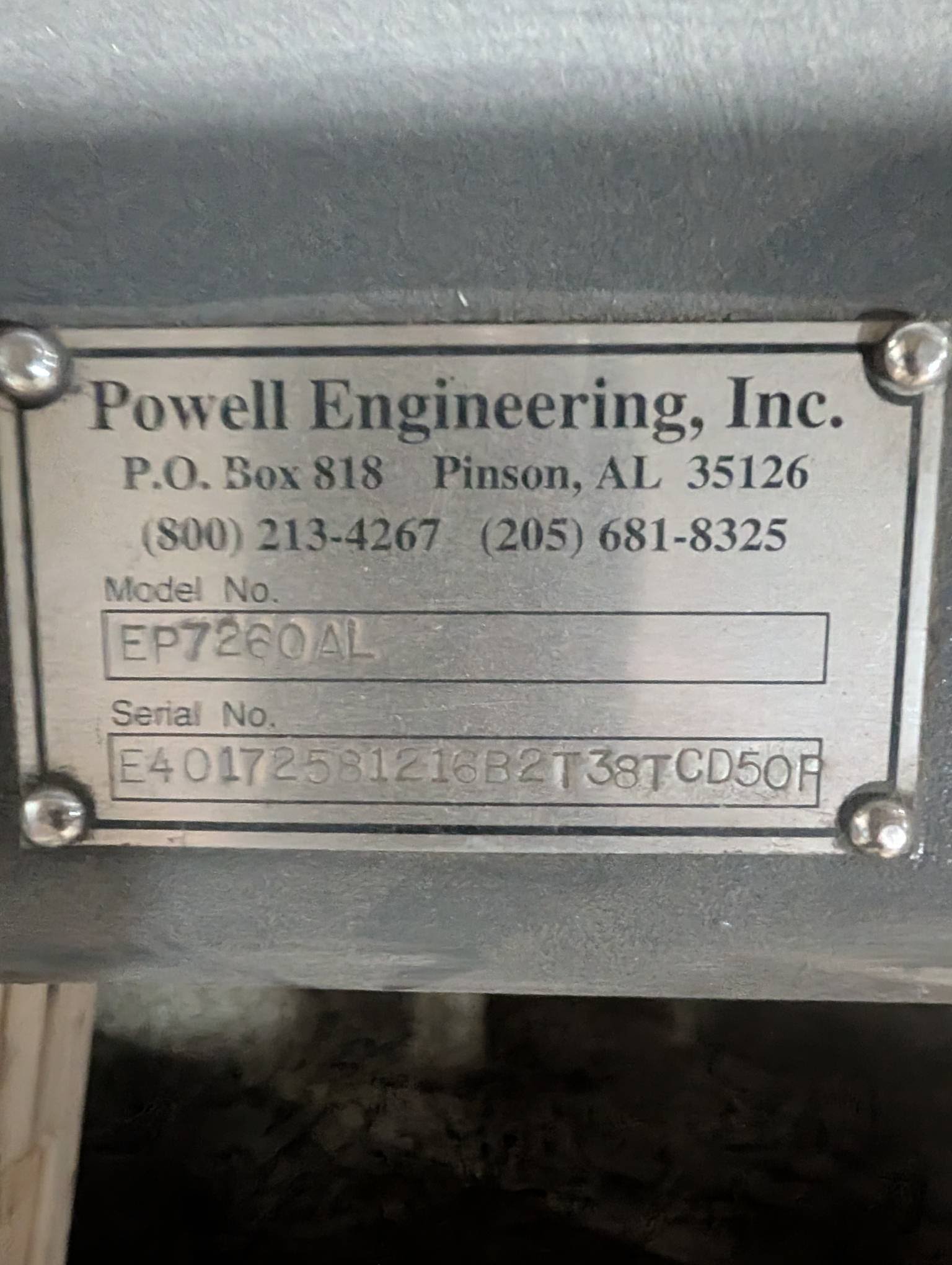 Powell, 60" shaftless floor pick-up unwind back stand, 72" diameter, 3" - 16" chucks - Image 3