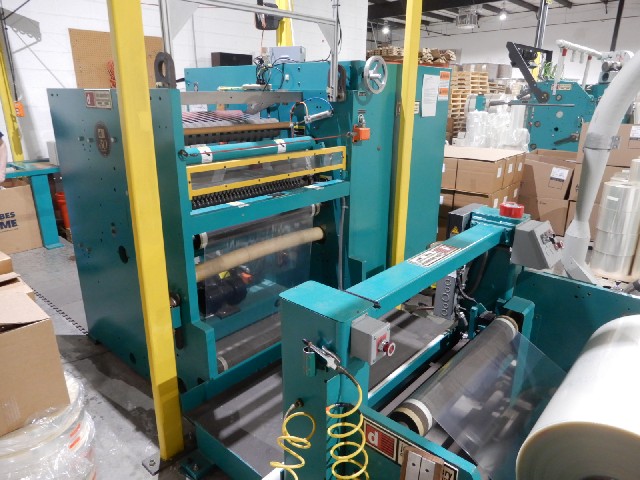 Dusenbery #635, 30" duplex slitter rewinder, 40" unwind diameter, 21" rewind diameter, .95" min slit, 460 V. - Image 5