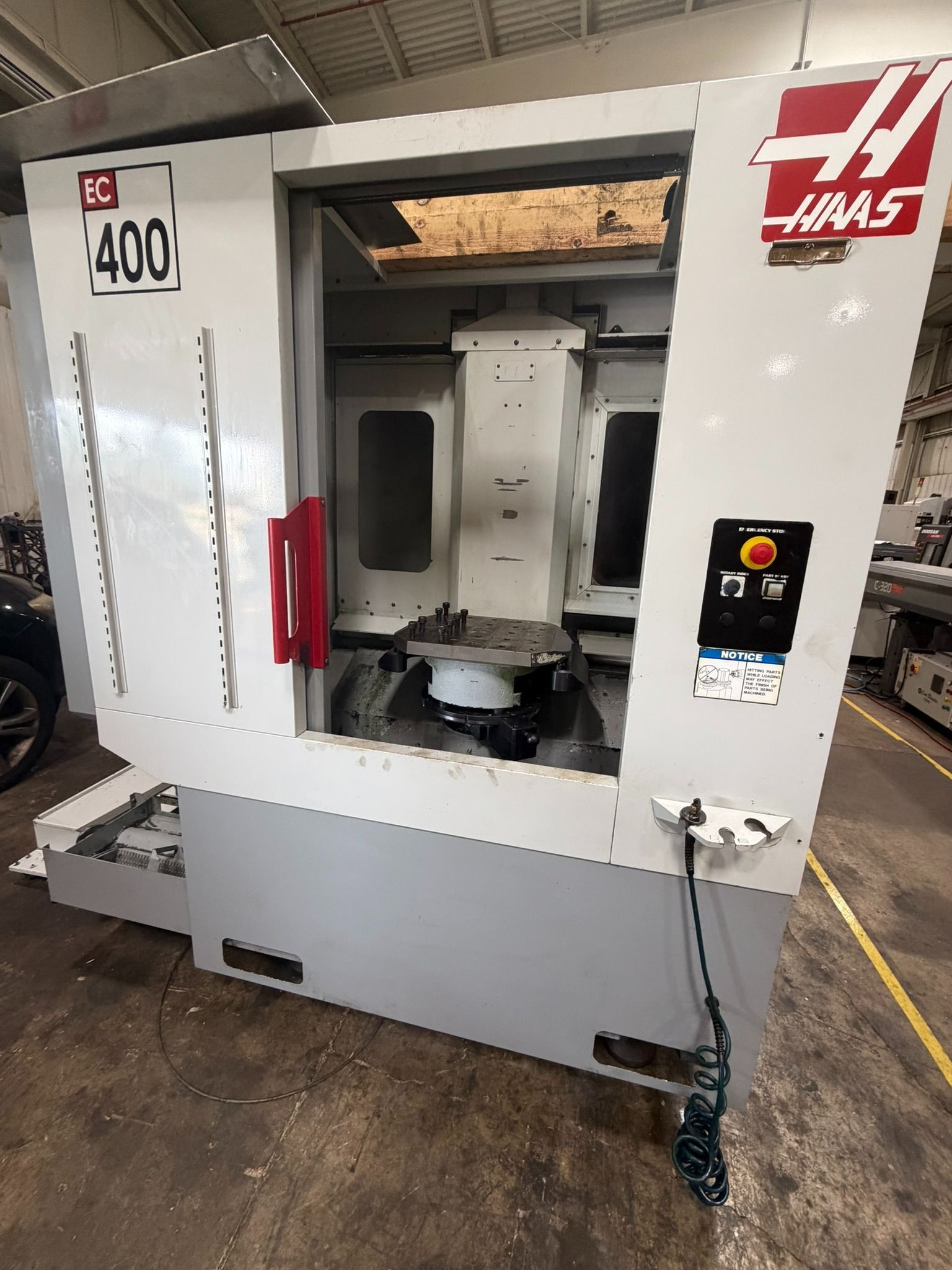Haas #EC-400, 4-axis horizontal machining center, 20" X/20" Y/20" Z, 12000 RPM, 40 automatic tool changer - Image 6
