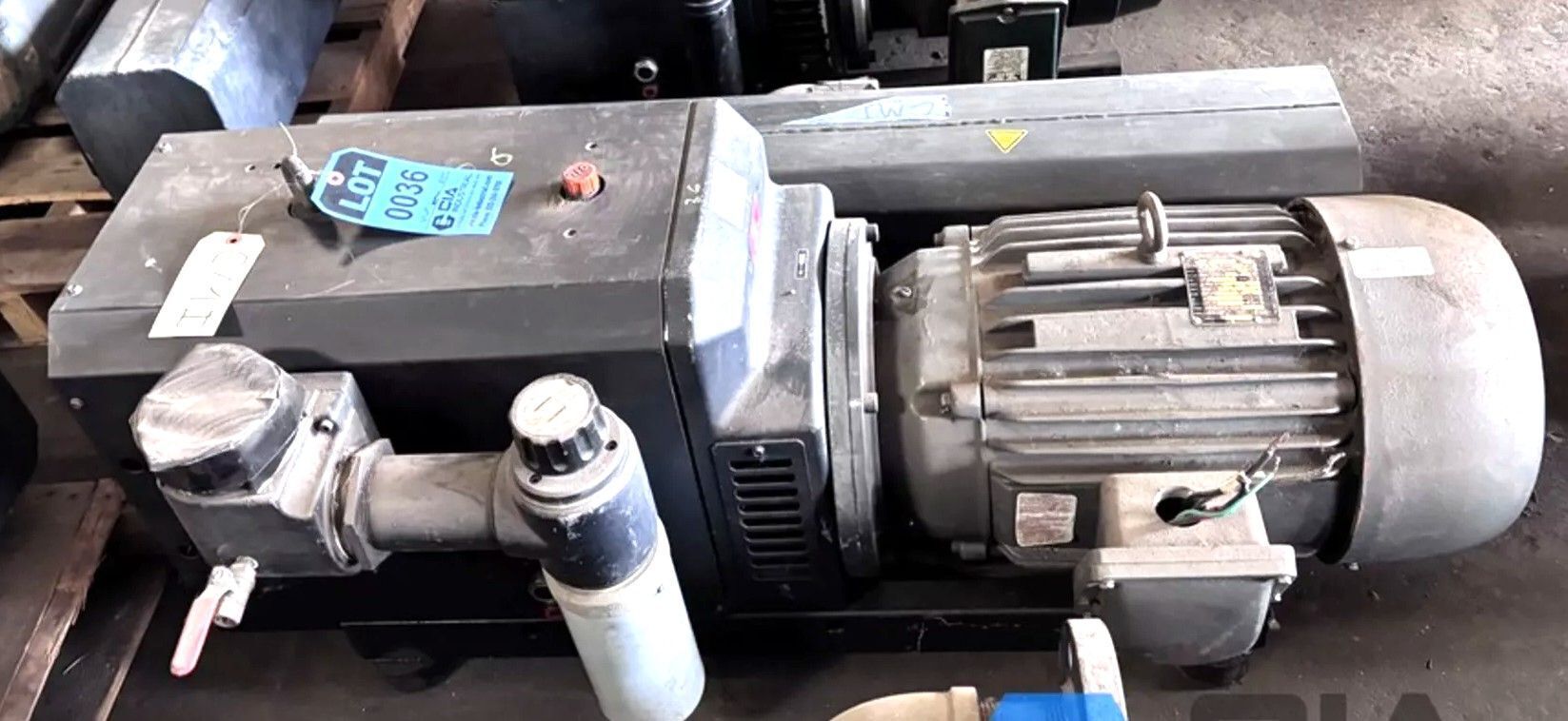 353 CFM, Rietschle #VLR500, vacuum pump, 15 HP, 2009 - Image 4