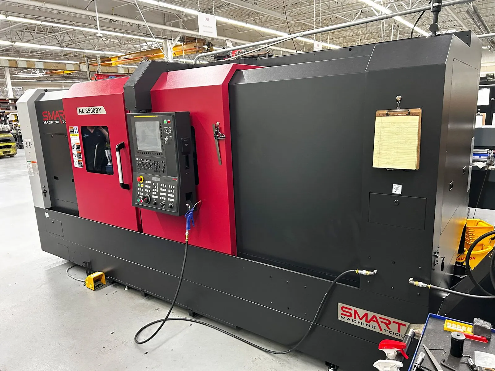 Smart Machine Tool #NL-3500BY, CNC lathe, 4-Axis, 35.8" swing, 15" chuck, 57.9" machining length, 2,000 RPM - Image 2