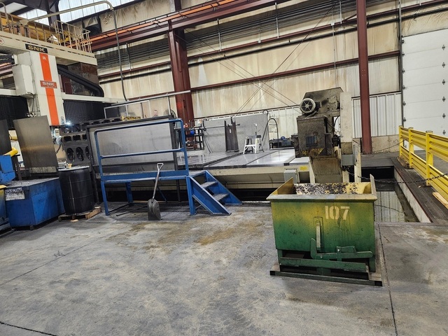 SNK #RB-7VM, CNC gantry machining center, 324" X Travel, 177.1" Y Travel, 23.6" Z, 4,500 RPM, 60 automatic - Image 5