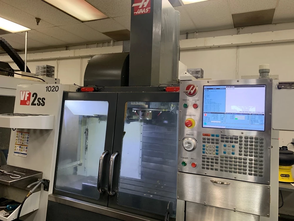 Haas #VF-2SS, CNC vertical machining center, 30" X, 16" Y, 20" Z, 12,000 RPM, 24 automatic tool changer - Image 1