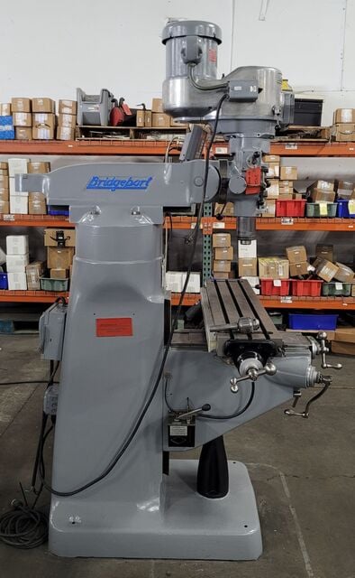Bridgeport #Series-I, vertical mill, 9" x42" tbl., 2 HP, 32" X, 12" Y, 4200 RPM, R-8, Sino SDS6-2V digital - Image 2