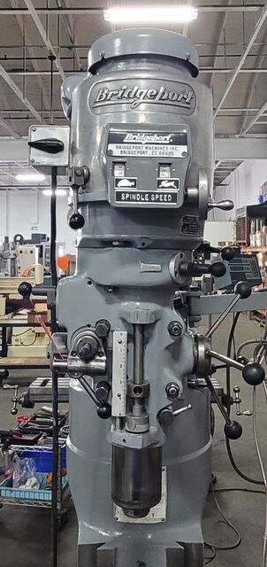 Bridgeport #Series-I, vertical mill, 9" x42" tbl., 2 HP, 32" X, 12" Y, 4200 RPM, R-8, Sino SDS6-2V digital - Image 6
