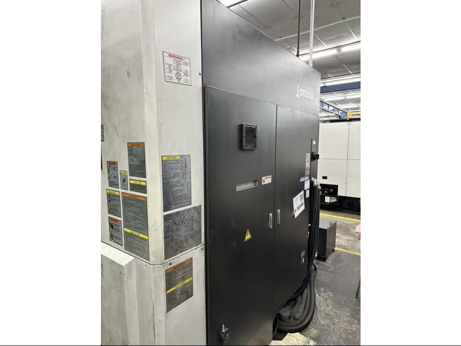 Okuma #MA-600HII, CNC horizontal machining center, OSP-P300MA, 110 automatic tool changer, 39.3" X, 35.4" Y - Image 4