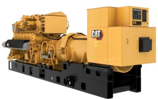 1500 KW Caterpillar #G3512H, Natural gas generator set, 400 Volts, 50 Hz, open skid, new - Image 3