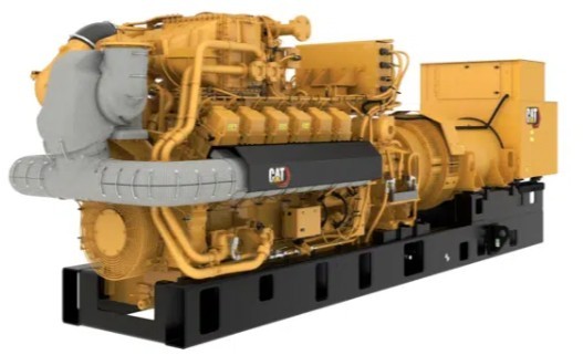 1500 KW Caterpillar #G3512H, Natural gas generator set, 400 Volts, 50 Hz, open skid, new - Image 4