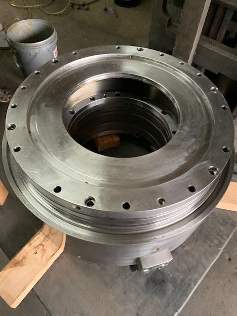 19" ATS #BT-7.3-ES, (19" outside dimension 7.3 ID) 3-jaw air chuck - Image 3