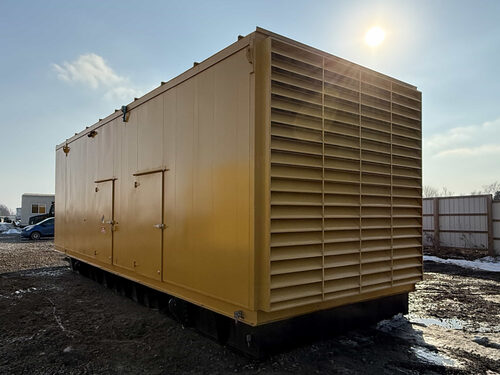 2000 KW Caterpillar #3516C, diesel generator set, 480V., 3-Ph., 60 Hz, standby, sound attenuated enclosure - Image 6