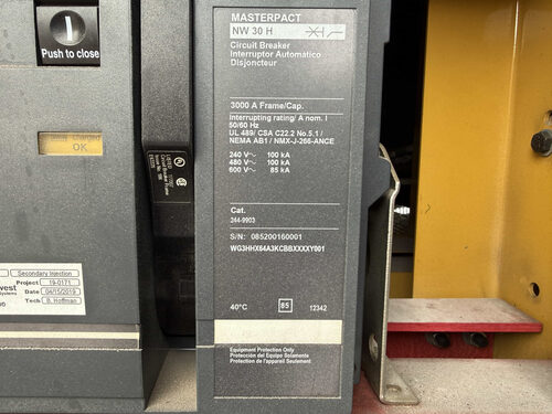 2000 KW Caterpillar #3516C, diesel generator set, 480V., 3-Ph., 60 Hz, standby, sound attenuated enclosure - Image 9