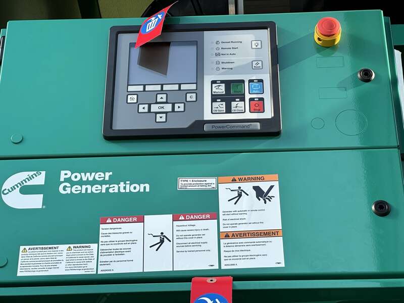 1000 KW Cummins #DQFAD, diesel generator set, 277/480 Volts, 3-Ph., 60 Hz, standby, sound attenuated - Image 6