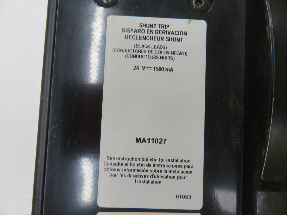 1200 Amps, Square D MHL3612001386, MCCB, 3-Pole, 600 Volts AC, 65 KA IC - Image 5