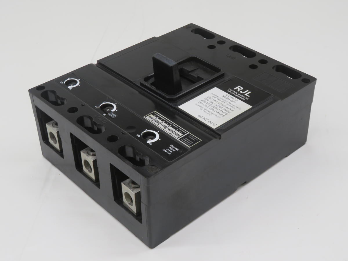 200 Amps, Miami Breaker RJL3-B200, MCCB, 3-Pole, 42 KA IC - Image 1