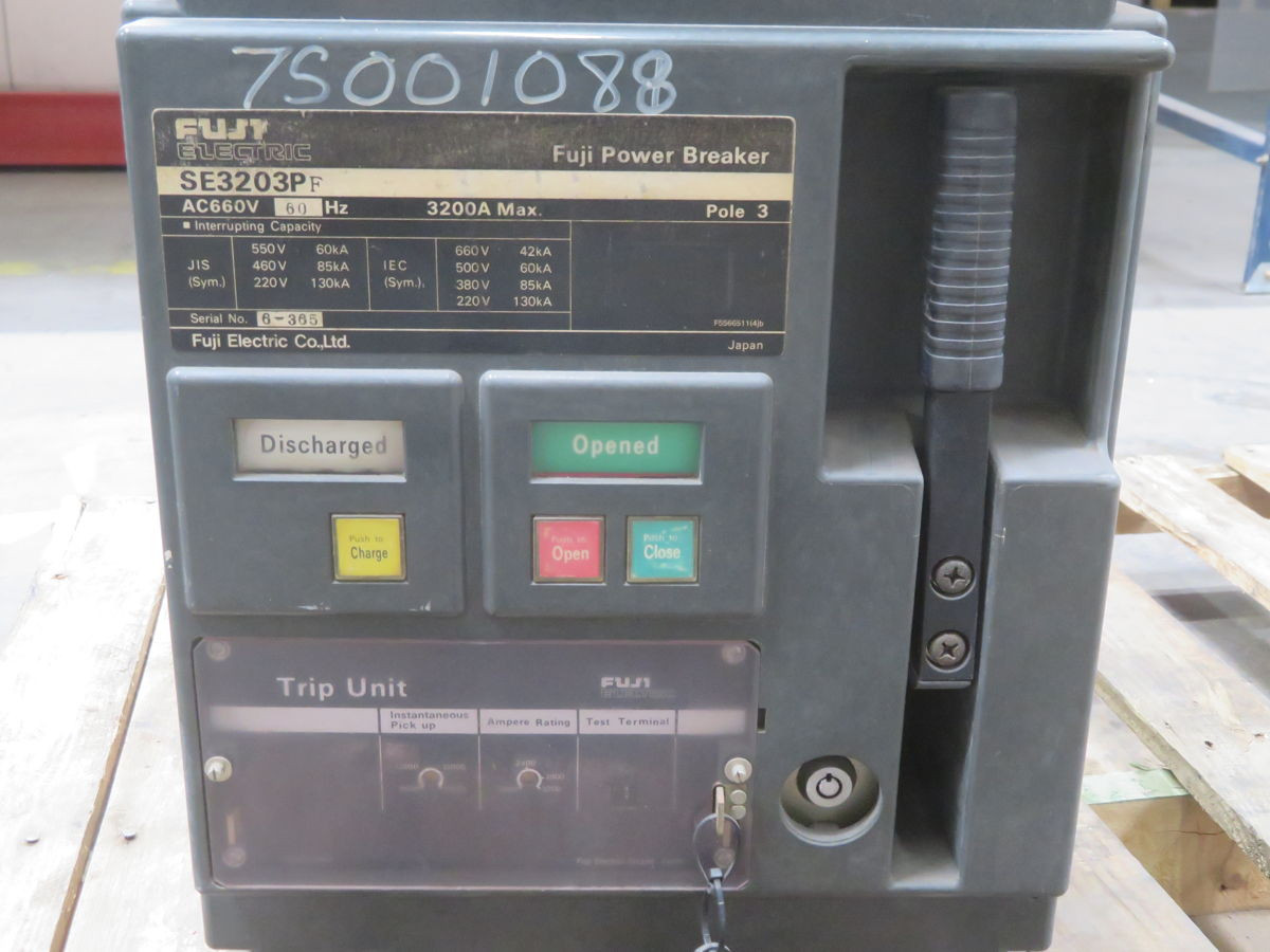 3200 Amps, Fuji SE3203PF, MCCB, 3-Pole, 660 Volts AC - Image 6