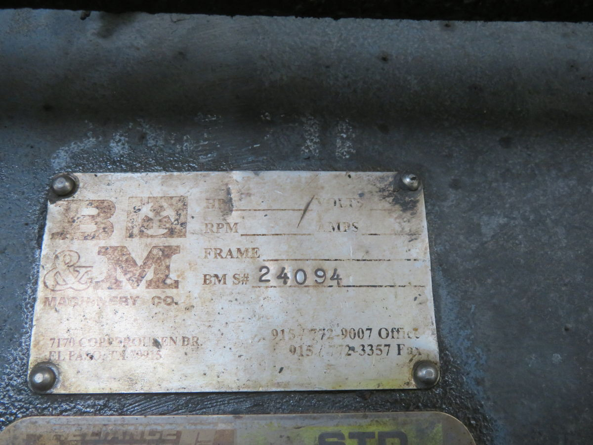 100 HP 1800 RPM Reliance Electric, P40G0416D, AC Motor, 460 Volts - Image 5