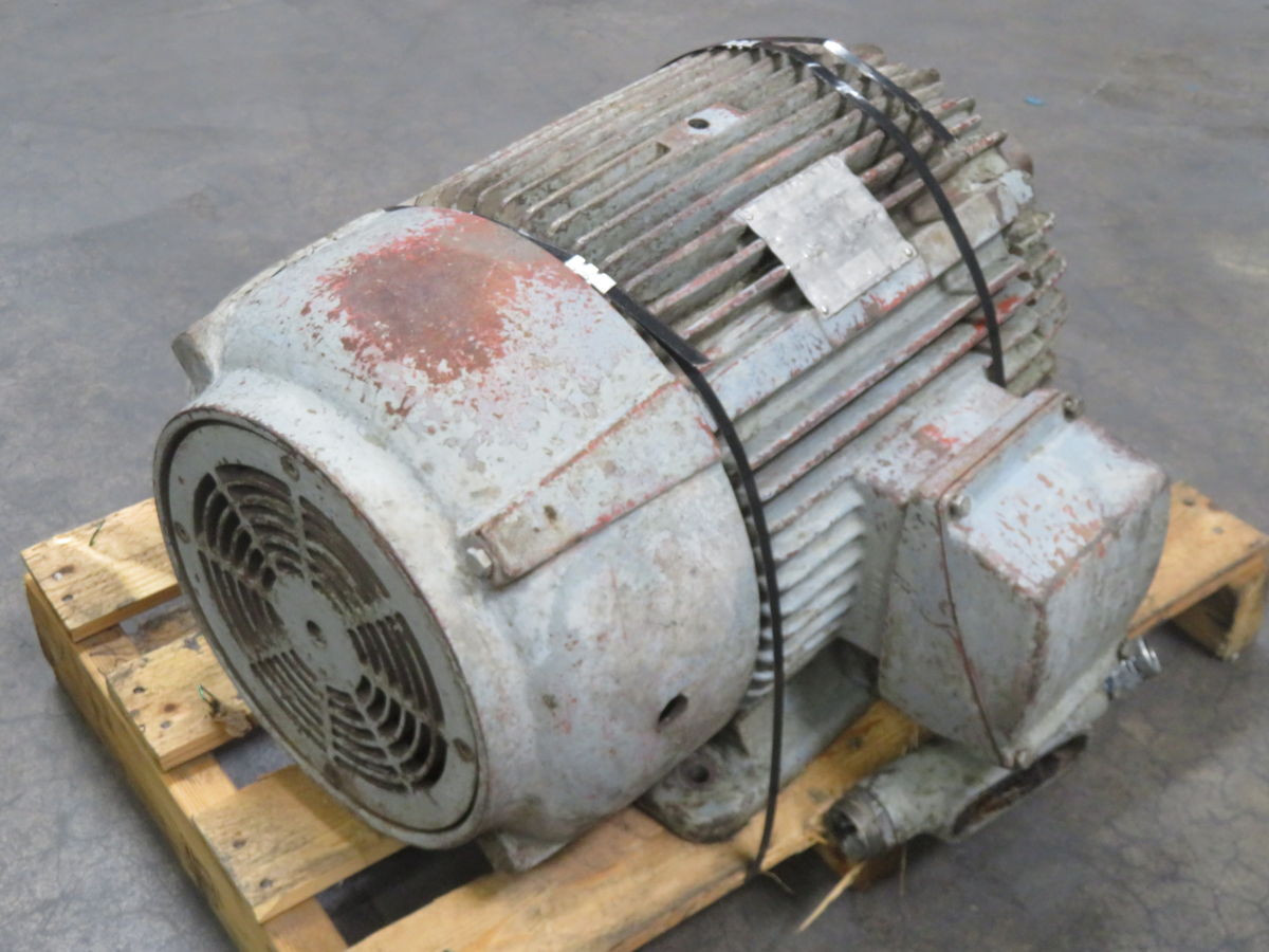 30 HP 1770 RPM Westinghouse, LIFE-LINE T, AC Motor, Frame 286T, 230/460 Volts - Image 2