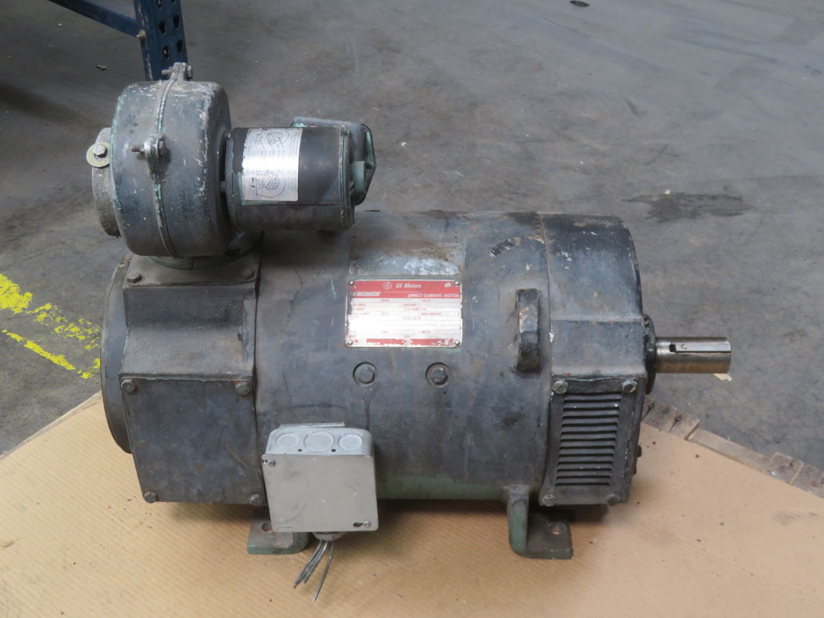 15 HP 1750/2300 RPM General Electric, CD258AT, DPFG-BV encl, 500 VA, 300/150 VF - Image 4