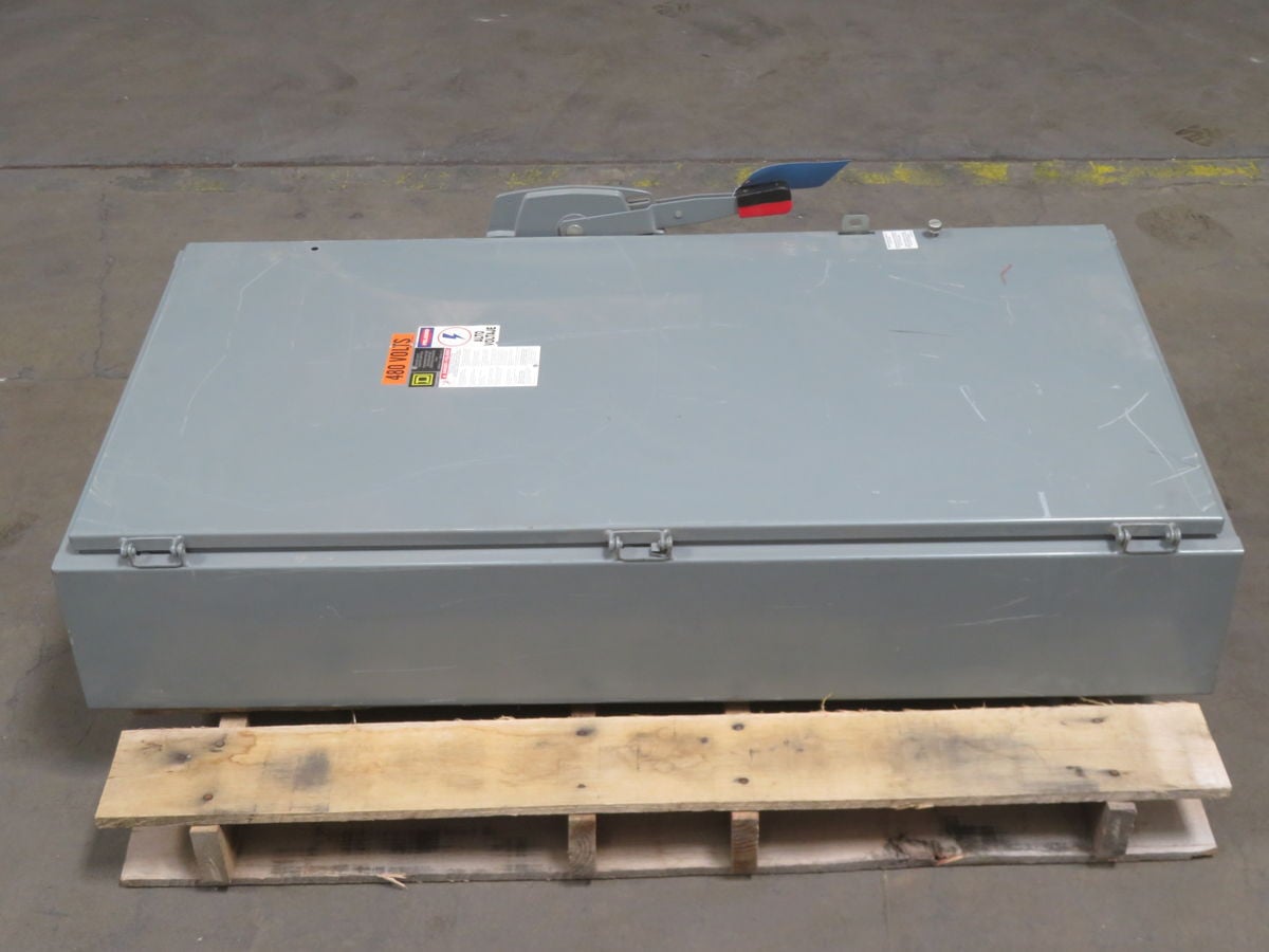 400 Amp. Square D, H365, Fusible Disconnect Switch, 3 Pole, 600 Volts - Image 2