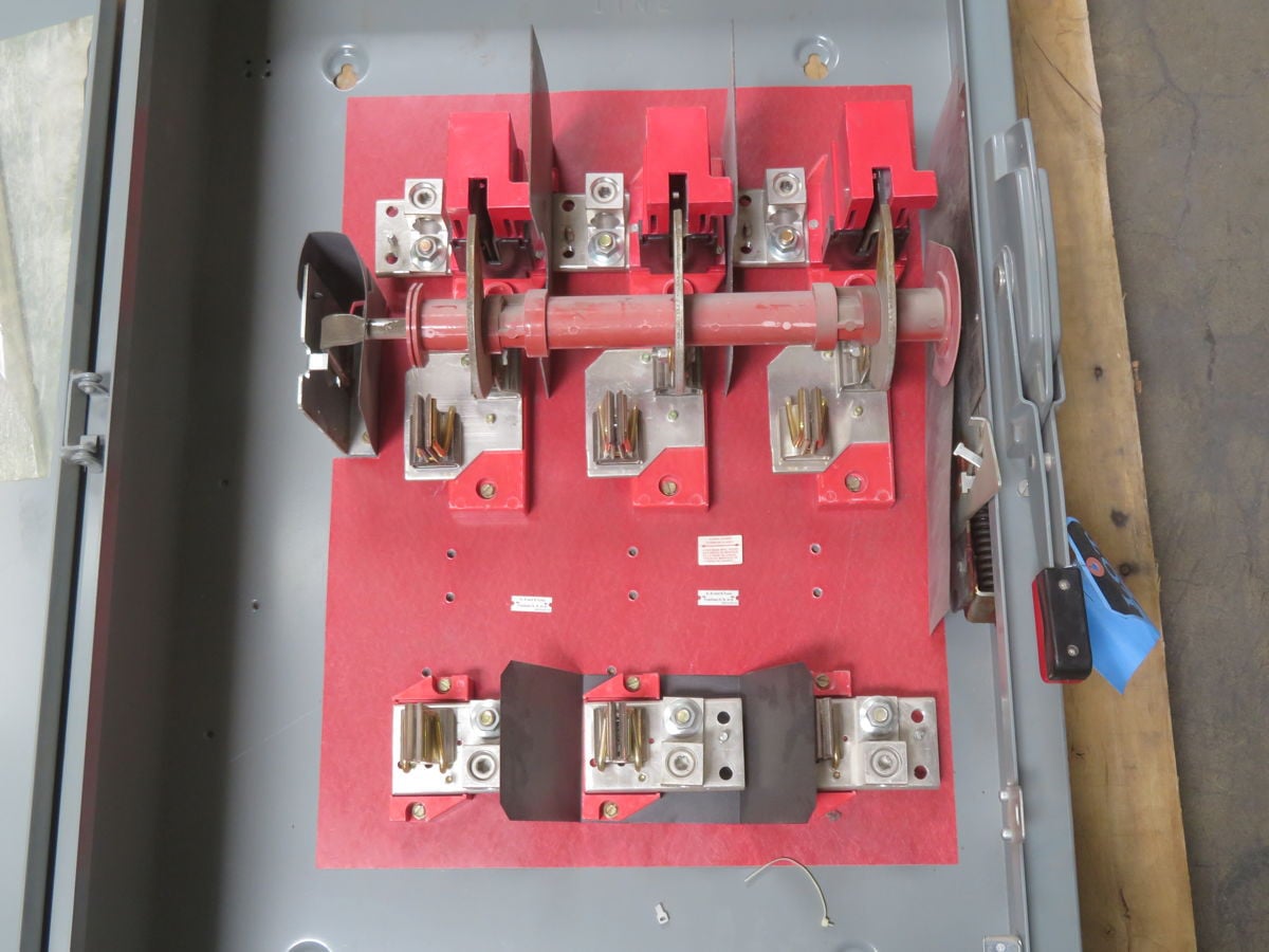 400 Amp. Square D, H365, Fusible Disconnect Switch, 3 Pole, 600 Volts - Image 4