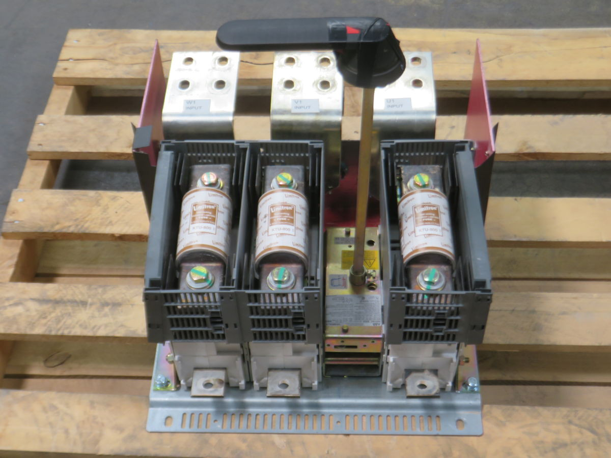 800 Amp. ABB, OES800L12, Fusible Disconnect Switch, 3 Pole, 600 Volts - Image 2