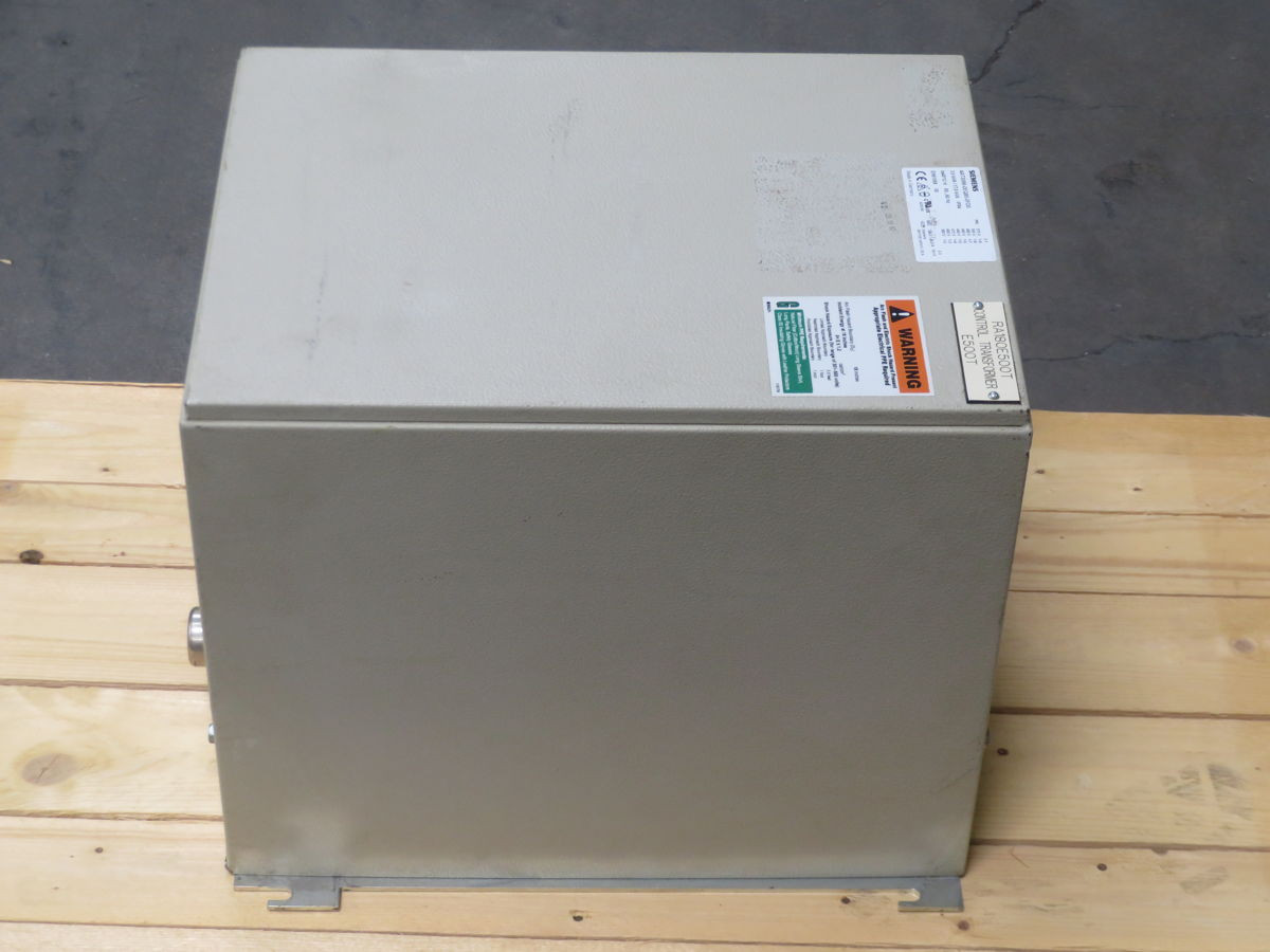 Siemens 4AT3096-0EQ80-0FD0, control transformer, 1ph, 3 KVA - Image 2