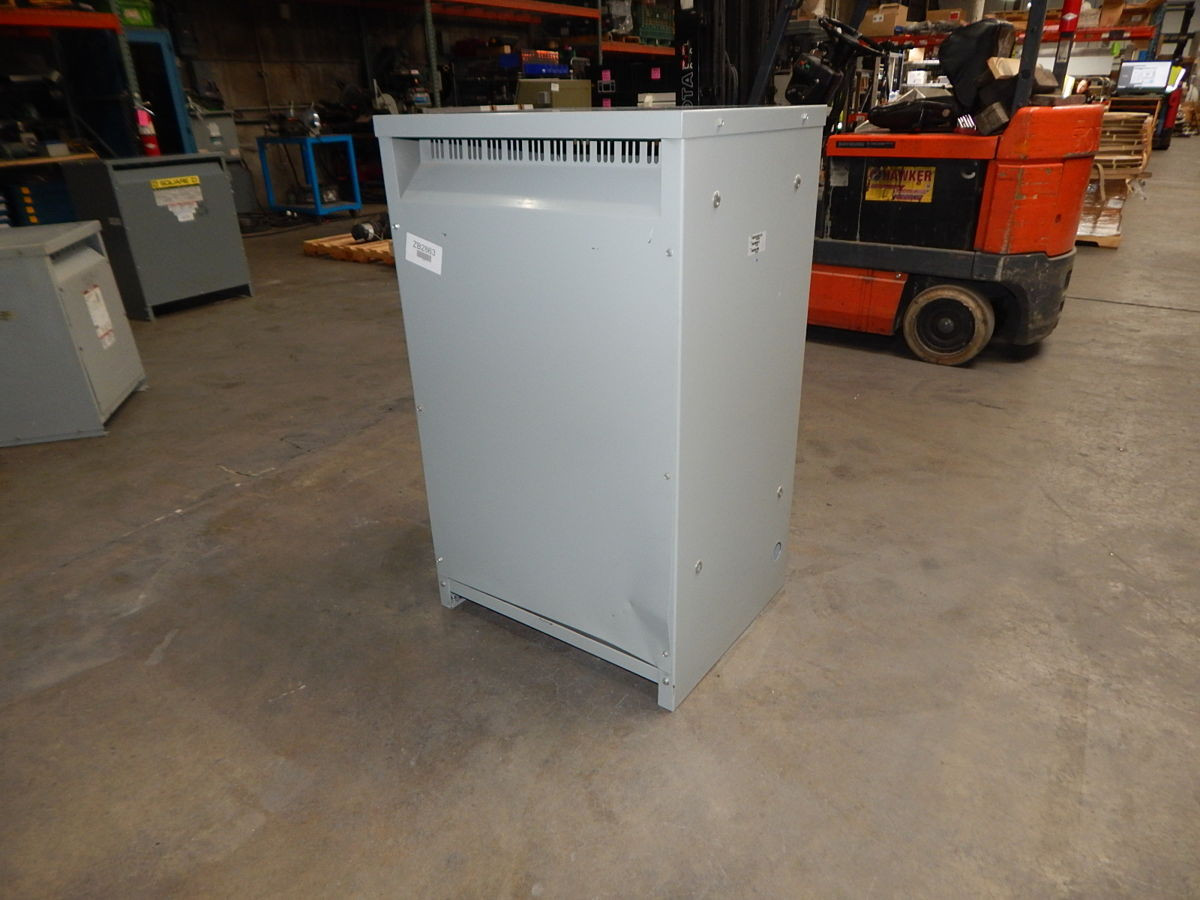 112.5 KVA 480 Primary, 208Y/120 Secondary, Eaton V48M60T12, dry type transformer, 3 Phase - Image 2