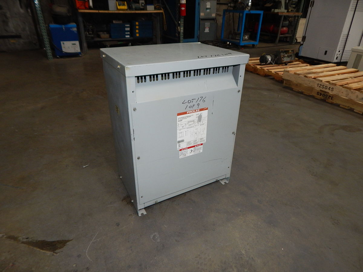 45 KVA, Prolec GV3526, dry type transformer, 3 Phase - Image 1