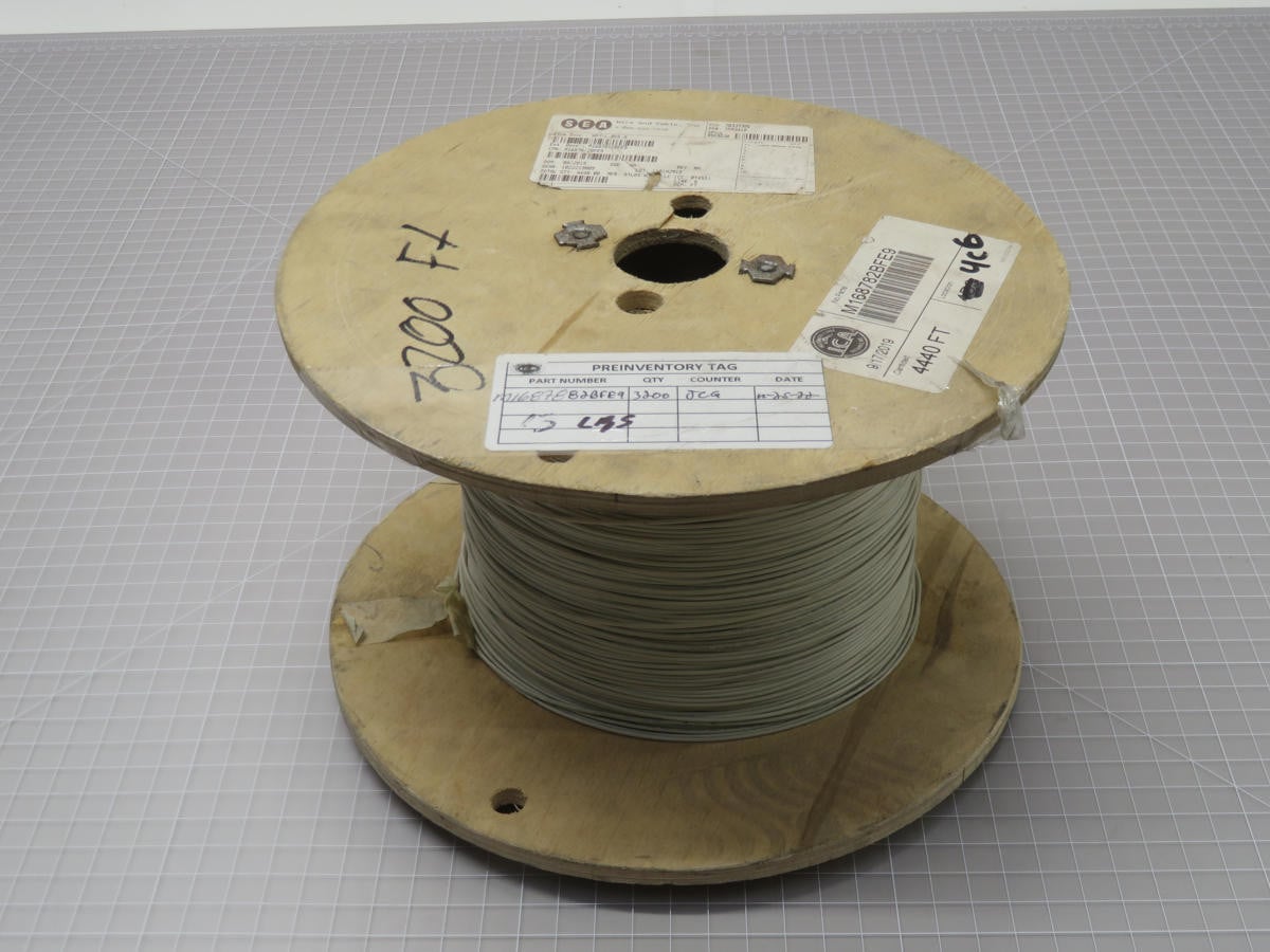 ICA #M16878/2BFE9, Electrical Wire Roll Surplus, 22 AWG, PVC - Image 1