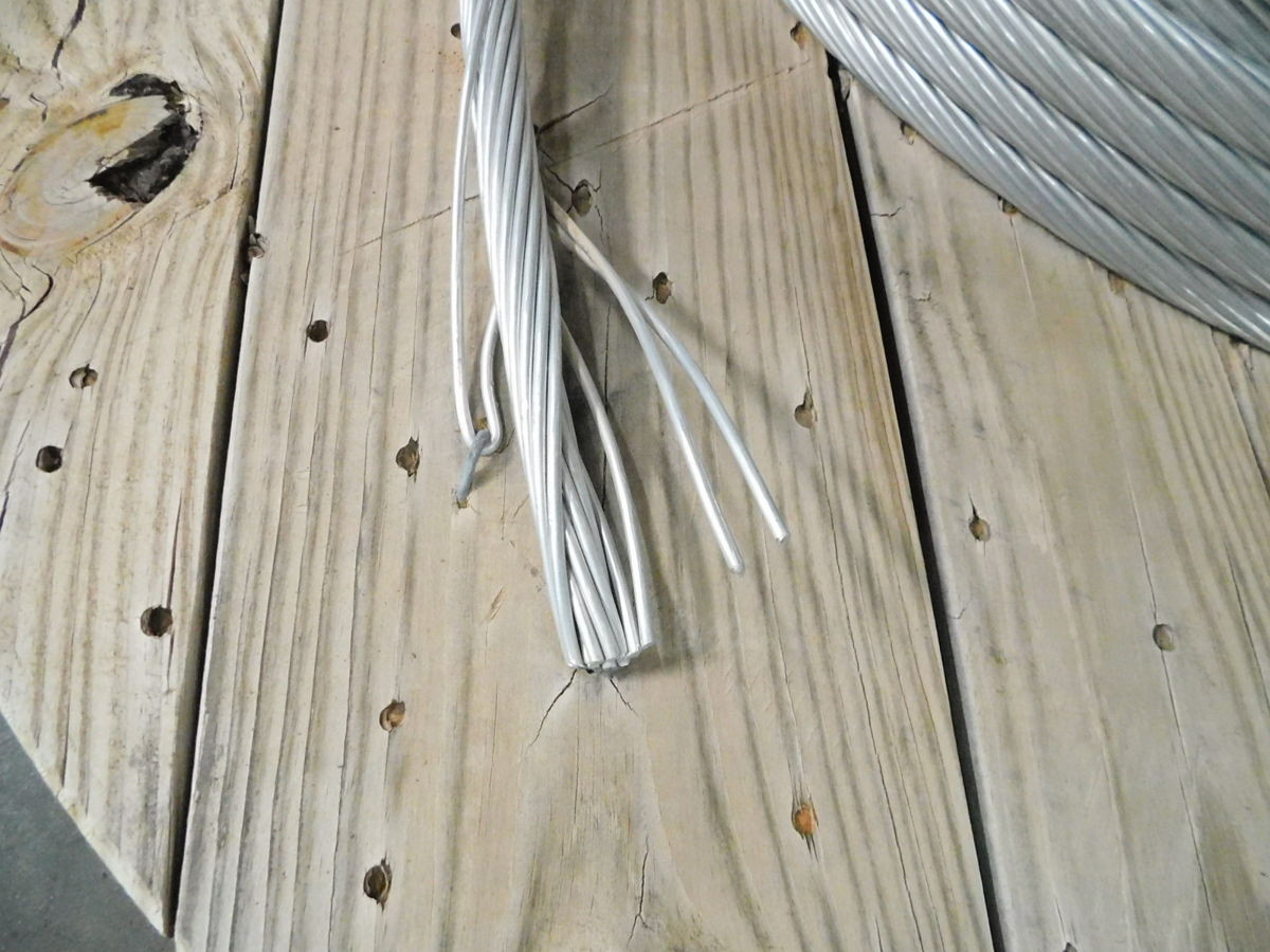 Mistletoe #556MCM, 617FT, 556MCM, Electrical Wire Roll Surplus, 21.72 MM DIA - Image 2