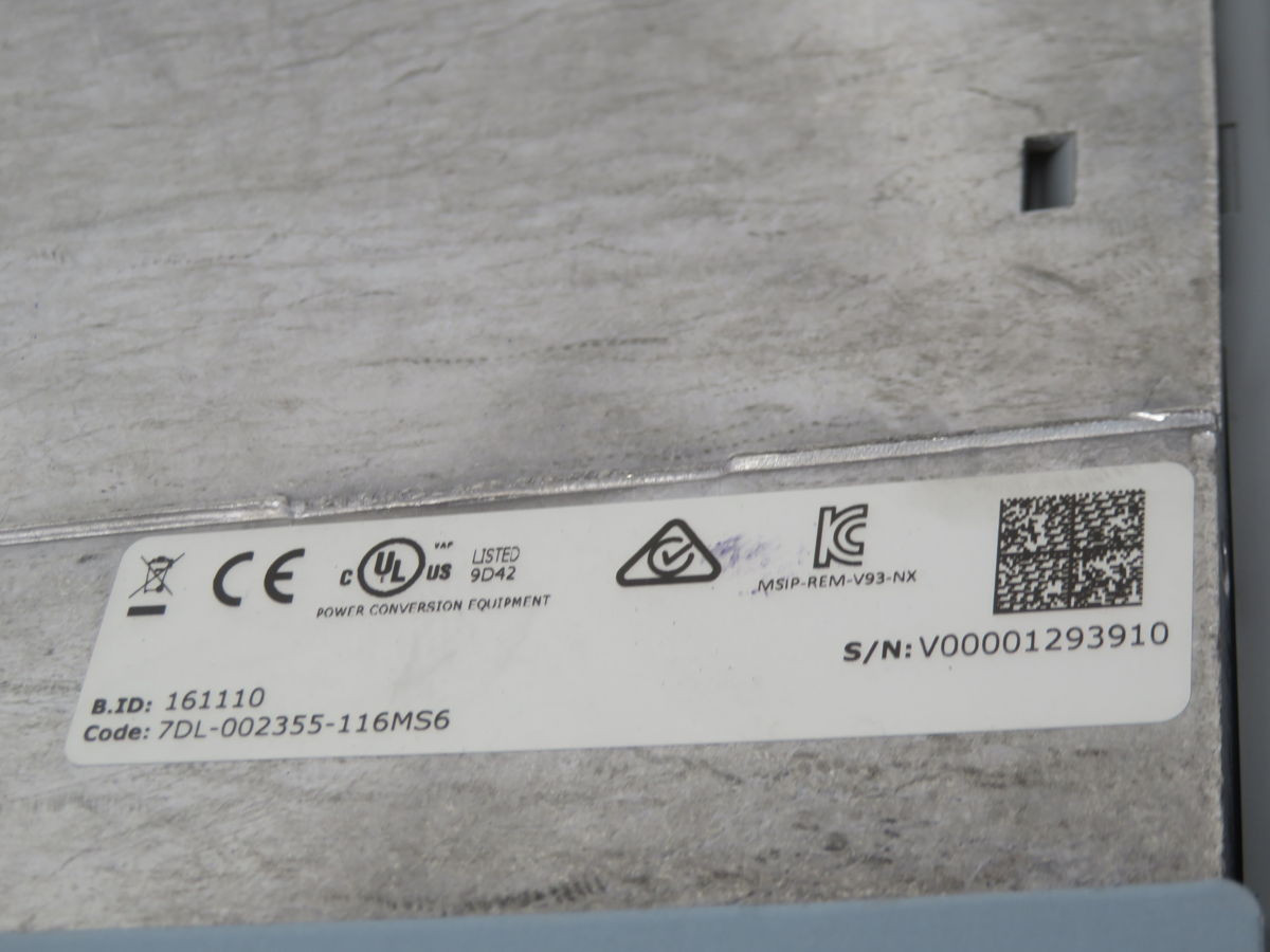 10 HP Vagon, NXL00235-C5H1SSS-0000+ALGEW068+DP, Variable Frequency Drive - Image 5