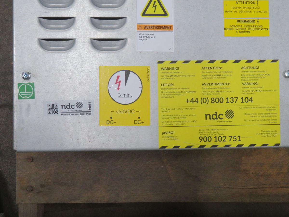 Otis, OVFR2B-404, Variable Frequency Drive, regenerative inverter, 2016 - Image 7