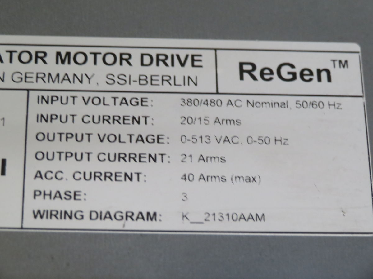 Otis, OVFR2B-404, Variable Frequency Drive, regenerative inverter, 2016 - Image 10