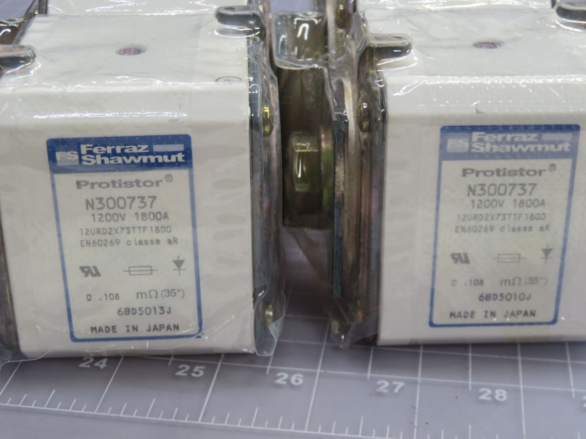 Ferraz Shawmut #N300737, Lot Of 2, Ferraz Shawmut N300737 Plug Fuses - Image 4