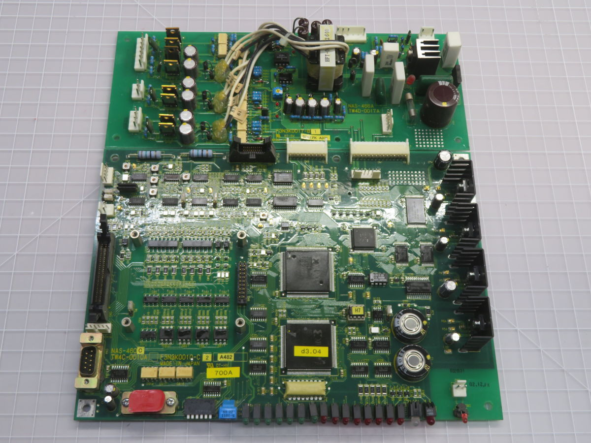 Amada #F3N3K0010-C, NAS-460C Industrial Control Board, PSU Control, CNC Laser/Punch Control - Image 2