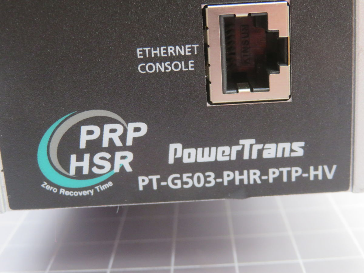 Moxa #PT-G503-PHR-PTP-HV, Industrial Switch, 3 GE, 110-220V AC Dual PWR - Image 4