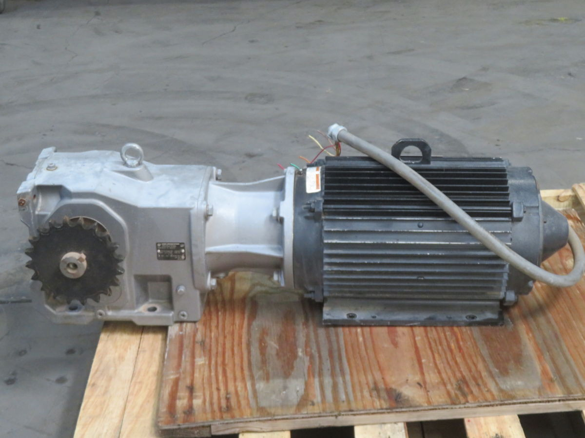 10 HP @ 109 RPM, Nord #9032.1, Gear Reducer w/ Motor, 16.04:1 Ratio - Image 5