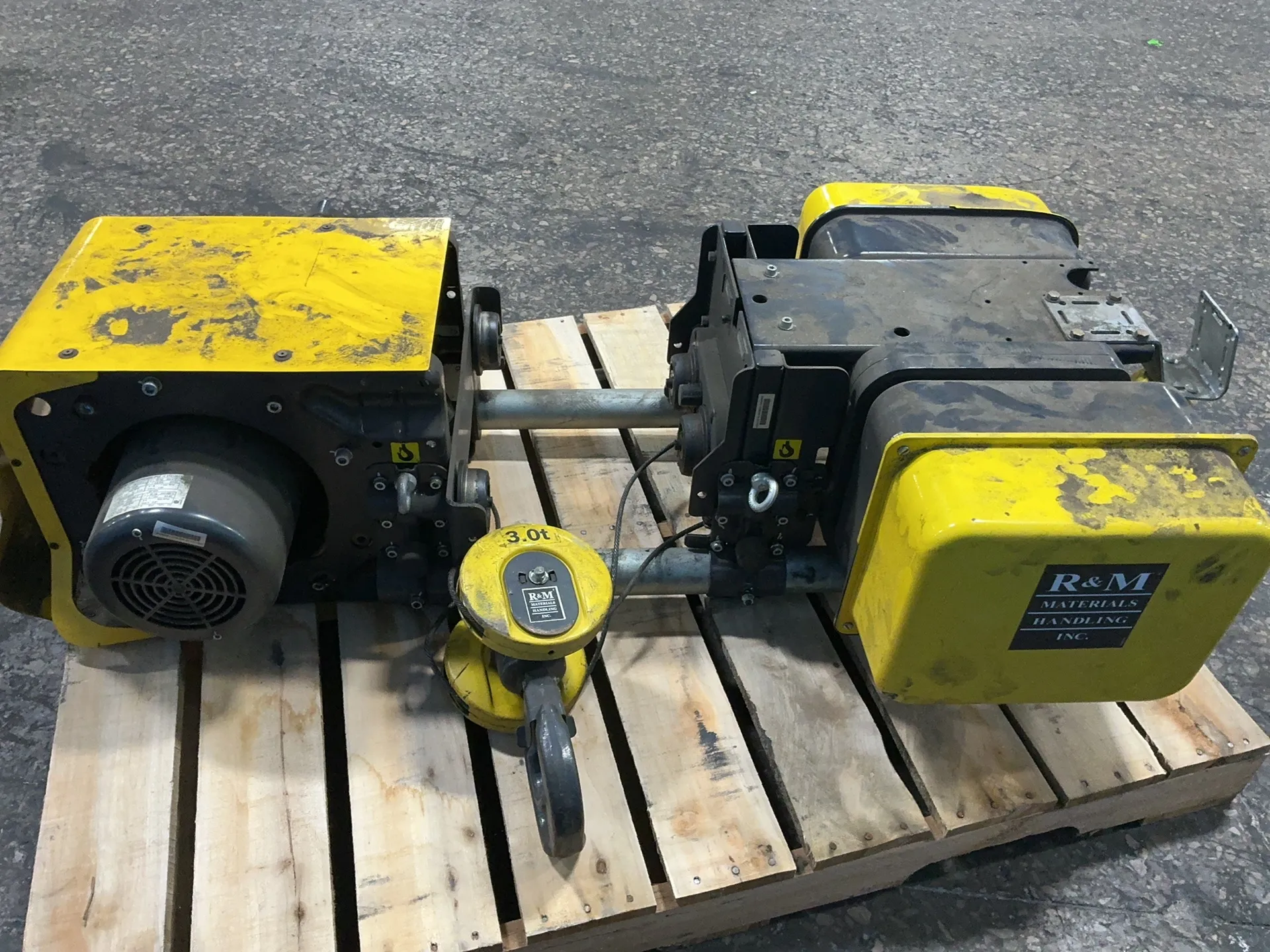 3 Ton, R & M #SX30410032P25FAL0S, Electric Chain Hoist, 19' 8" Lift Height, 20/3.3 FPM, 2014 (3 available) - Image 5