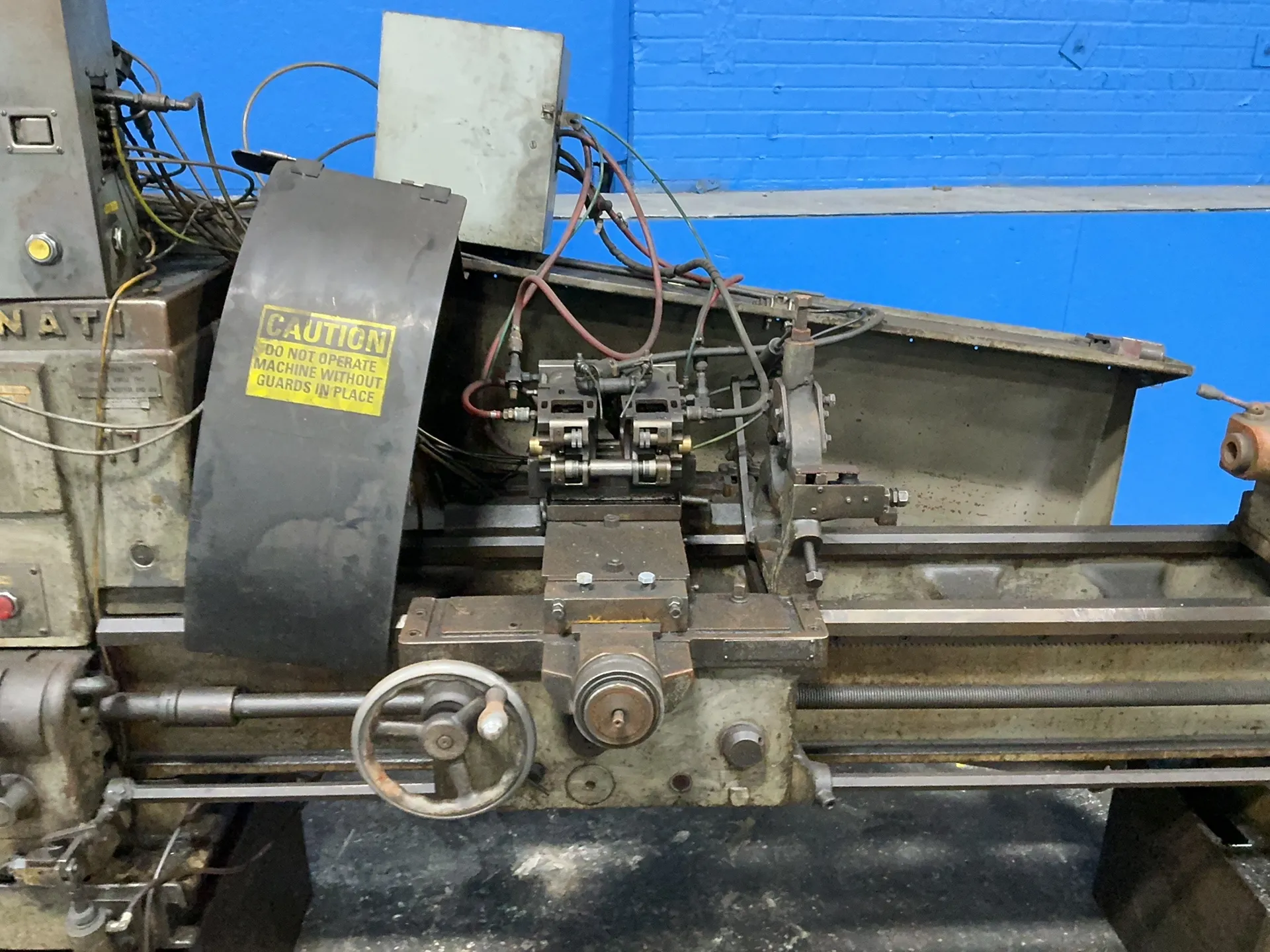15" x 71" Cincinnati, Engine Lathe, 5 HP, 6.5" 3-Jaw Chuck, 1" Bore, 440 V. - Image 1