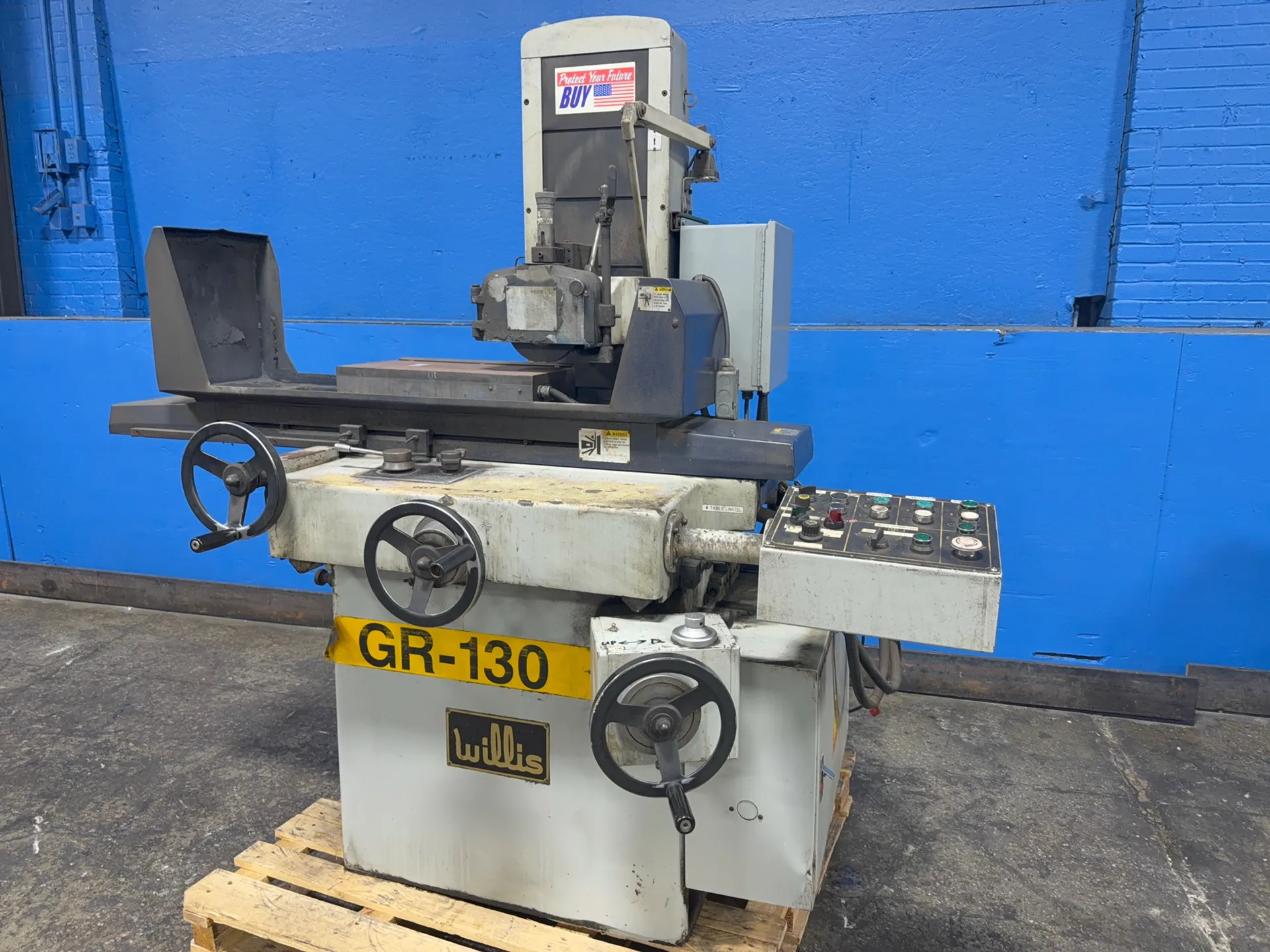 8" x 18" Willis #818-3A, Surface Grinder, 3 KW, 440 V. - Image 1