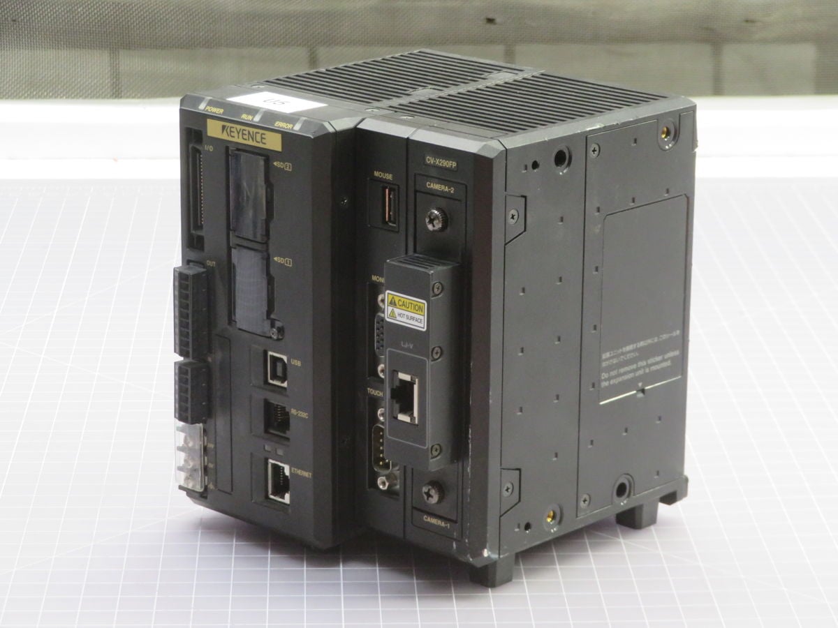 Keyence #CV-X290FP, Machine Vision Controller, 32 Inputs, 32 Outputs, 24 VDC - Image 1