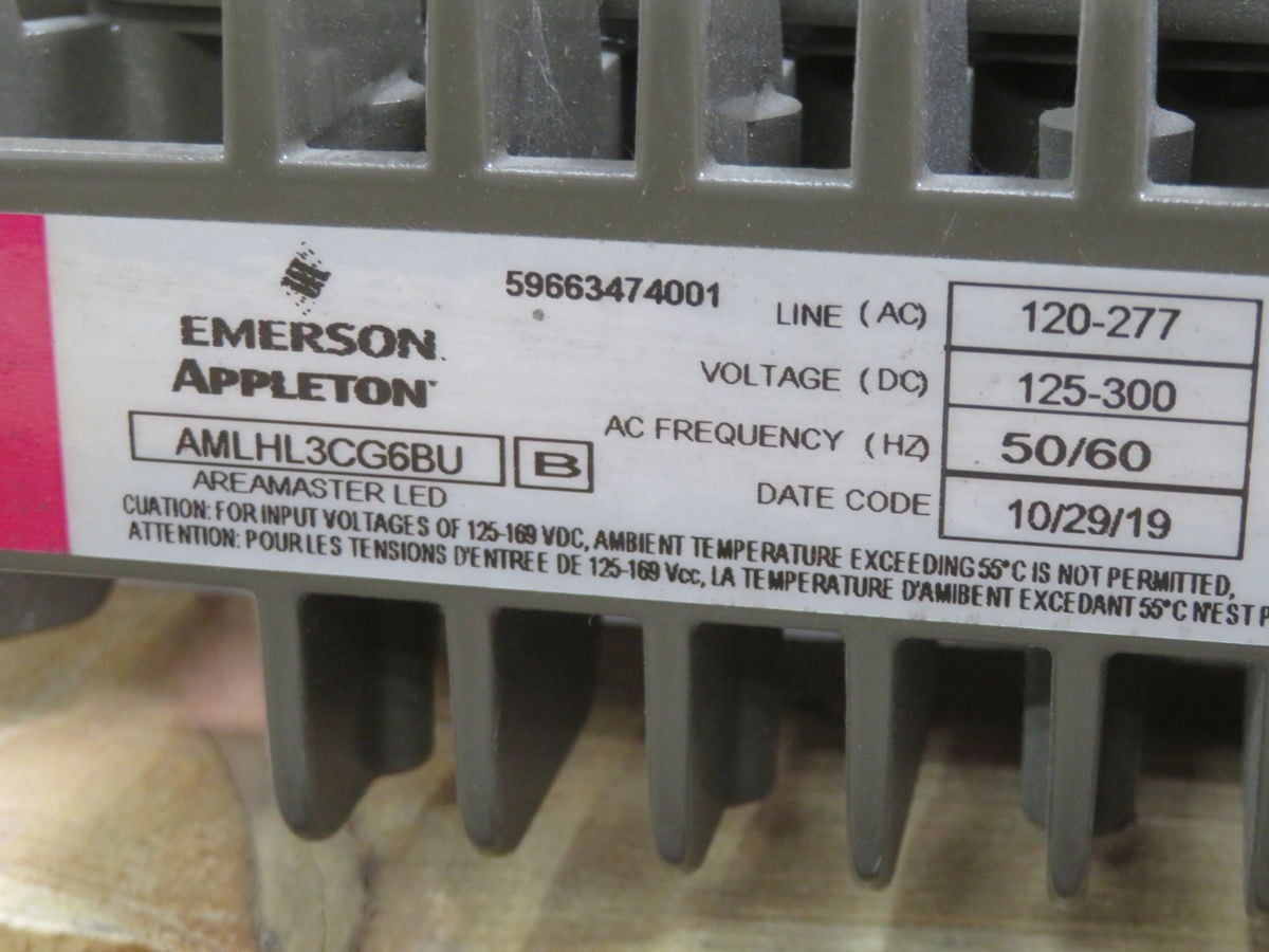 Emerson #AMLHL3CG6BU, LED Flood Light Fixture, 249W, 30,000 lm, 5000K, 70 CRI, 120-277 VAC, IP66 - Image 5