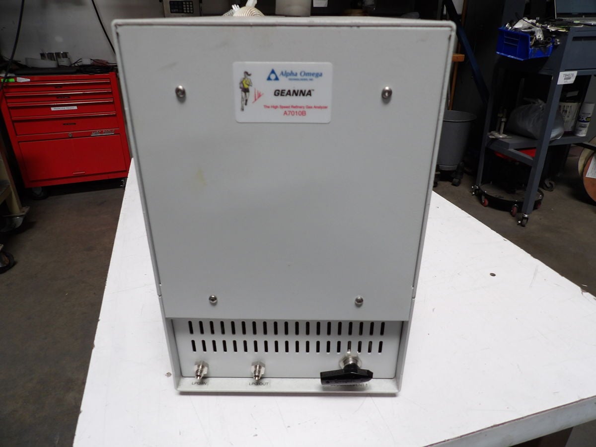 Alpha Omega Design #A7010B, Refinery Gas Analyzer, C1-C6+ and Fixed Gases, Sub 2-Min Cycle, 100-240 VAC - Image 3