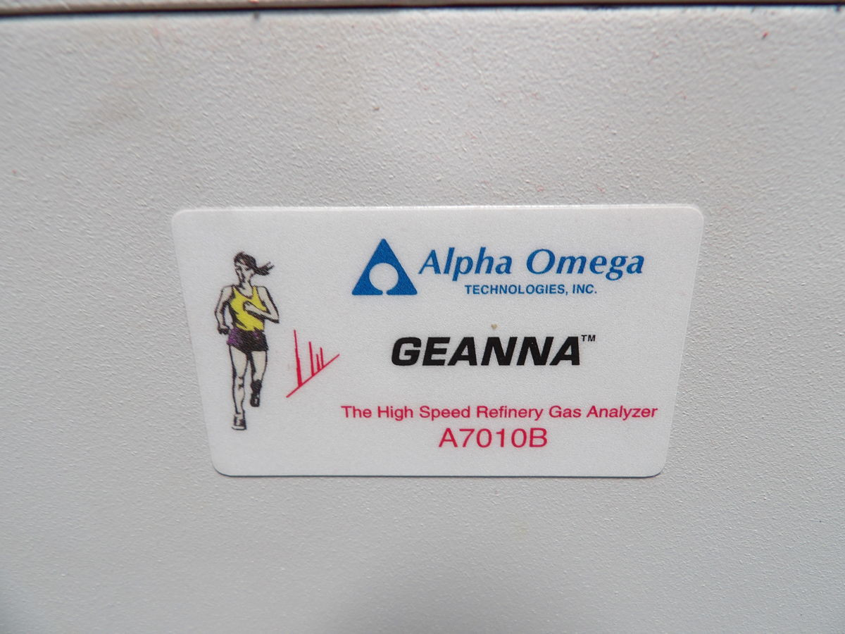 Alpha Omega Design #A7010B, Refinery Gas Analyzer, C1-C6+ and Fixed Gases, Sub 2-Min Cycle, 100-240 VAC - Image 8